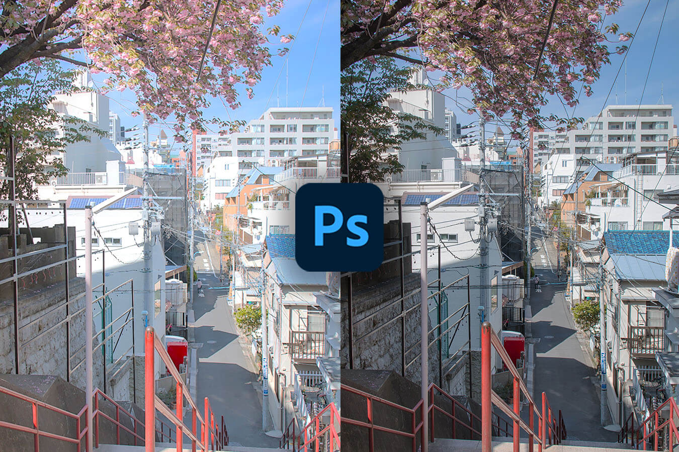 【超簡単】Photoshopで風景写真をアニメやイラスト風に加工する方法！！Part1