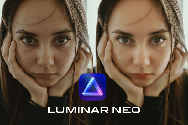 「Luminar Neo」のスキンAIとフェイスAIで簡単に肌補正して人物を綺麗に仕上げる方法